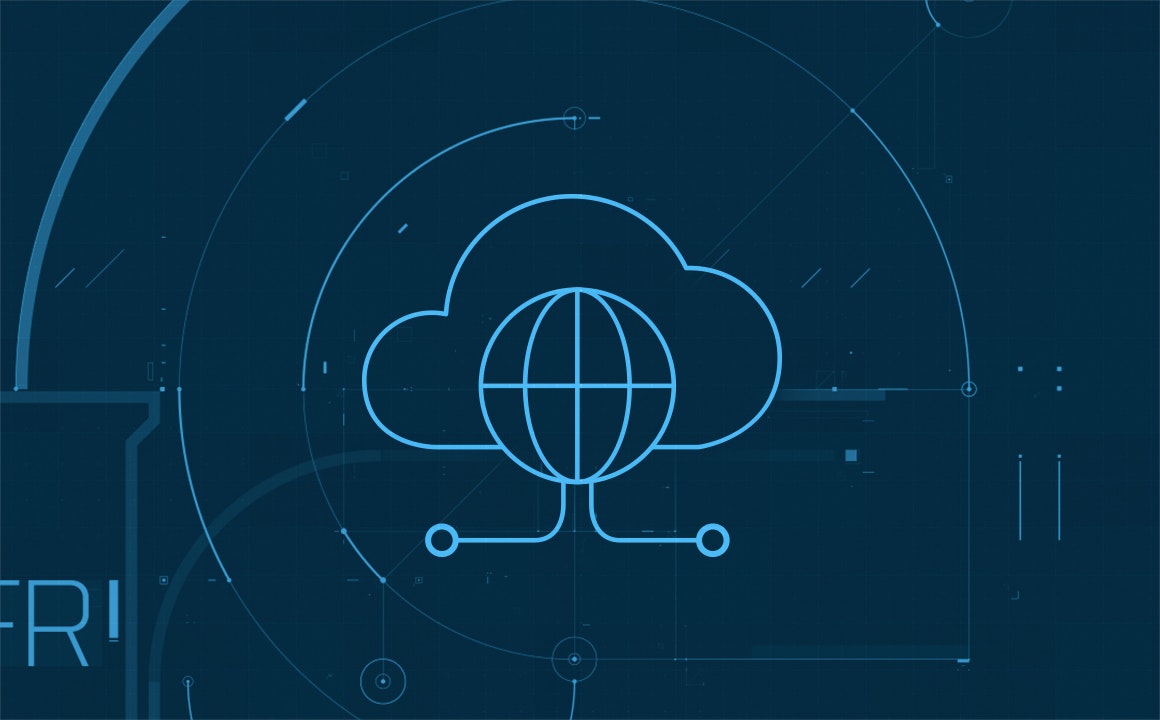 Cloud server graphic